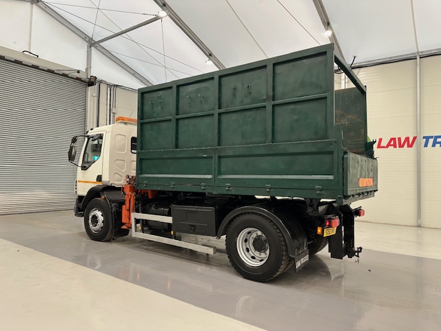 DAF LF55 220 4×2 Steel Tipper Grab Manual