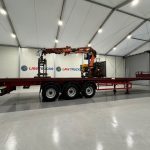 Montracon Tri Axle Flatbed Brick Grab Trailer - thumbnail
