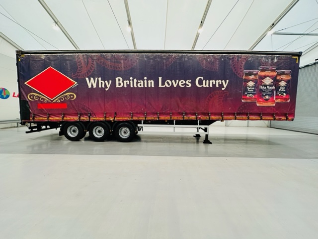 Don Bur Tri Axle 4.80m Curtainsider Trailer