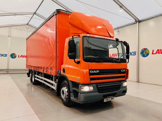 DAF CF75 310 6×2 Rear Lift Day Cab Curtainsider