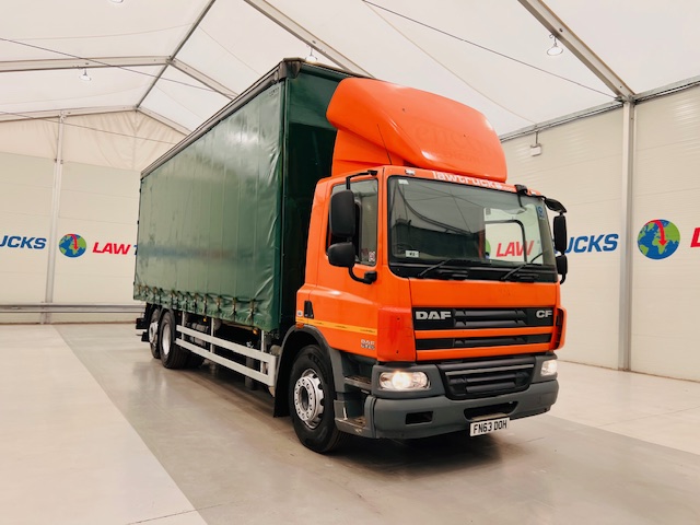 DAF CF75 310 6×2 Rear Lift Day Cab Curtainsider