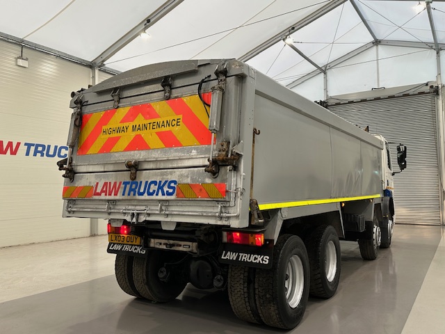 Foden Alpha 380 8×4 Day Cab Steel Tipper
