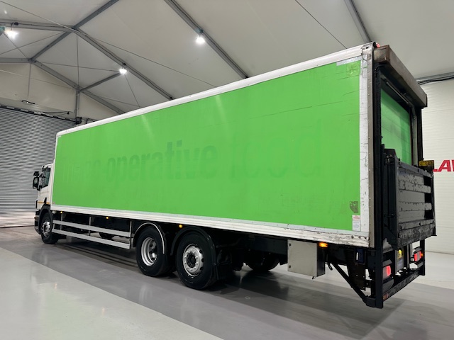 Scania P280 6×2 Rear Lift Day Cab Fridge Box