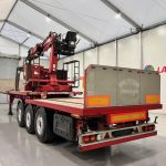 Corus Tri Axle Flatbed Brick Grab Trailer - thumbnail