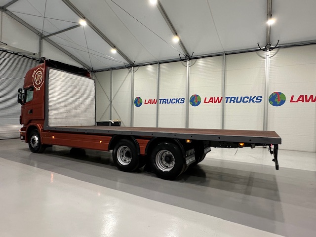 Scania R420 6×2 10 Tyre Rear Lift Flatbed Manual