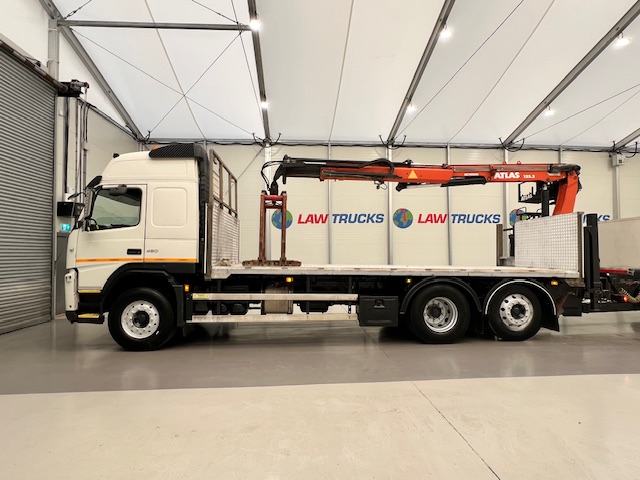 Volvo FM 450 Dropside Brick Grab Drawbar