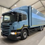 Scania P320 6×2 10 Tyre Rear Lift Insulated Box Van - thumbnail