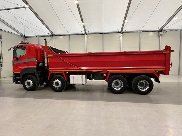 Hino 3241 700 8×4 Sleeper Cab Steel Tipper