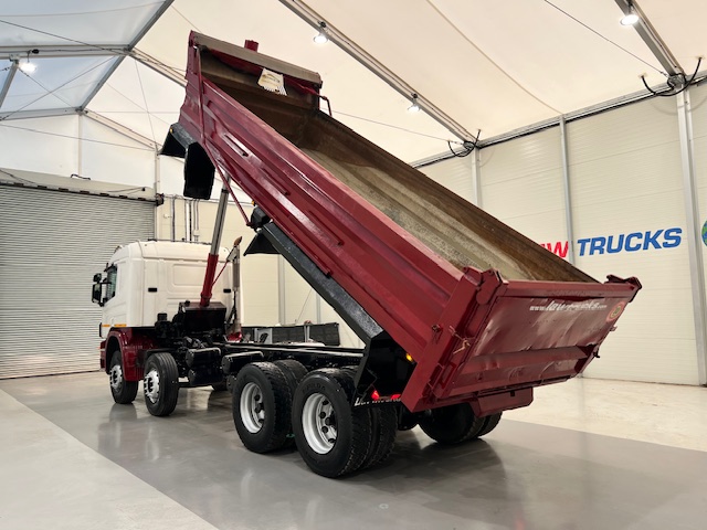 Scania P400 8×4 Sleeper Cab Steel Tipper