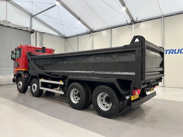 Scania G410 8×4 Sleeper Cab Steel Tipper