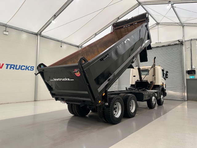 Scania P360 8×4 Rest Cab Steel Tipper