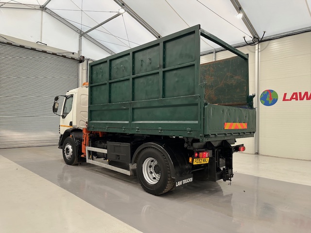 DAF LF55 220 4×2 Steel Tipper Grab Manual