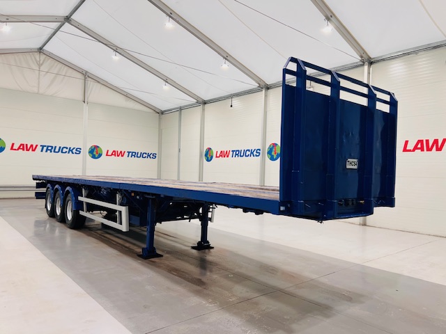 SDC Tri Axle PSK Extendable Flatbed Trailer