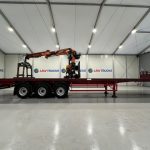 Montracon Tri Axle Flatbed Brick Grab Trailer - thumbnail