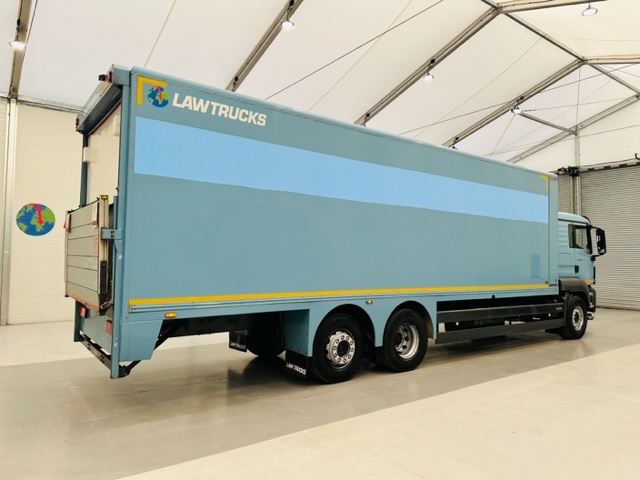 MAN TGS 26.360 6×2 Sleeper Cab Box Van
