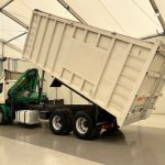 Scania P270 10 Tyre Day Cab Bulk Tipper with Crane - thumbnail