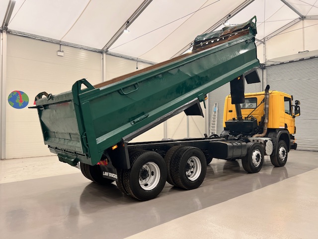 Scania P380 8×4 Day Cab Steel Tipper Manual