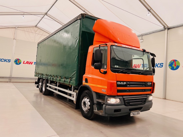 DAF CF75 310 6×2 Rear Lift Day Cab Curtainsider