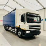 DAF CF75 310 6×2 Rear Lift Sleeper Cab Curtainsider - thumbnail