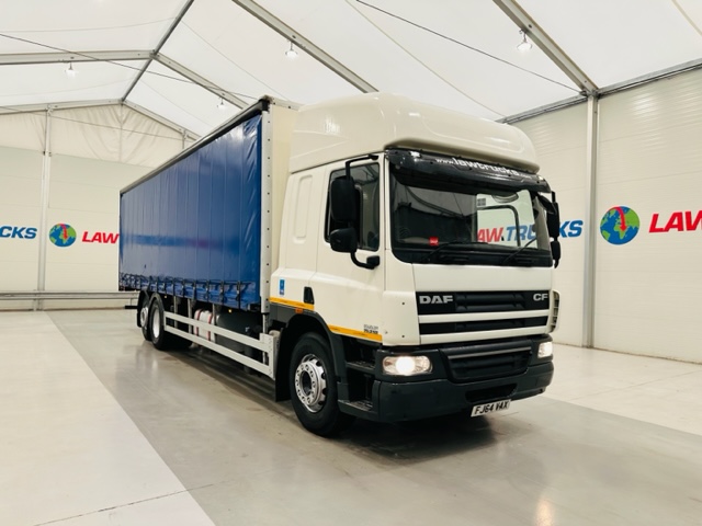 DAF CF75 310 6×2 Rear Lift Sleeper Cab Curtainsider