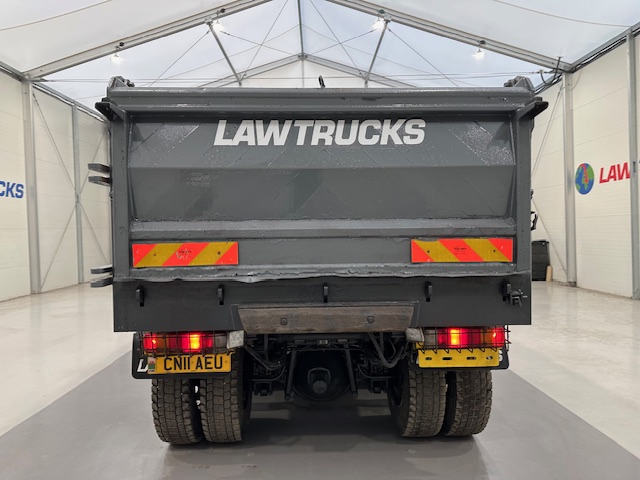 Scania P400 8×4 Rest Cab Steel Tipper