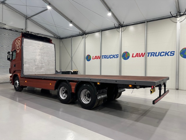 Scania R420 6×2 10 Tyre Rear Lift Flatbed Manual