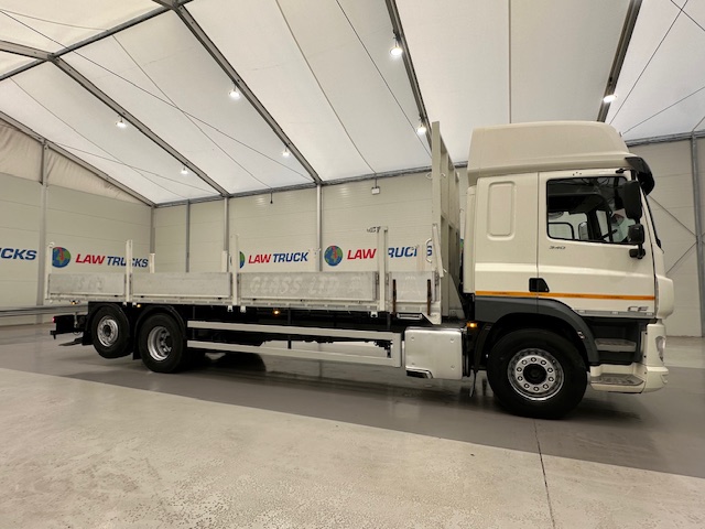 DAF CF 340 6×2 Sleeper Cab Rear Lift Dropside