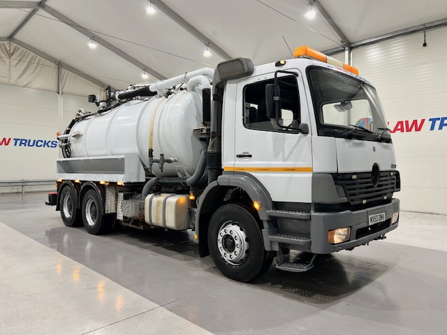 Mercedes Atego 2628 6×4 Day Cab Vacuum Tanker