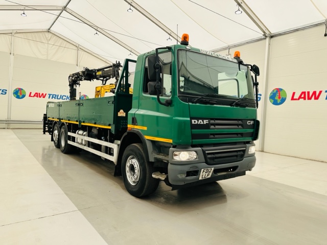 DAF CF75 310 Rear Lift Day Cab Dropside Brick Grab