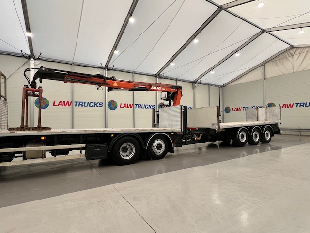 Volvo FM 450 Dropside Brick Grab Drawbar