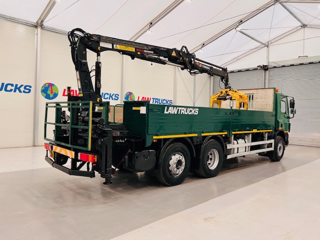DAF CF75 310 Rear Lift Day Cab Dropside Brick Grab