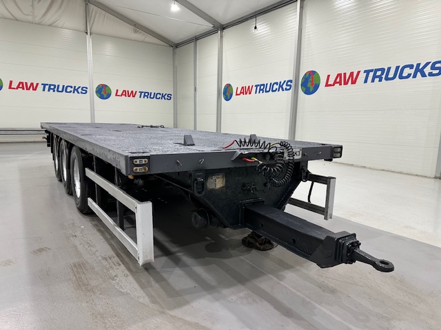 Weightlifter Tri Axle Flatbed Drawbar Trailer