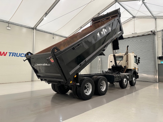 Scania P360 8×4 Rest Cab Steel Tipper