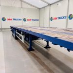 SDC Tri Axle PSK Extendable Flatbed Trailer - thumbnail