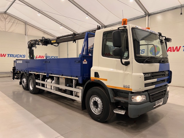 DAF CF75 310 Day Cab Dropside Brick Grab