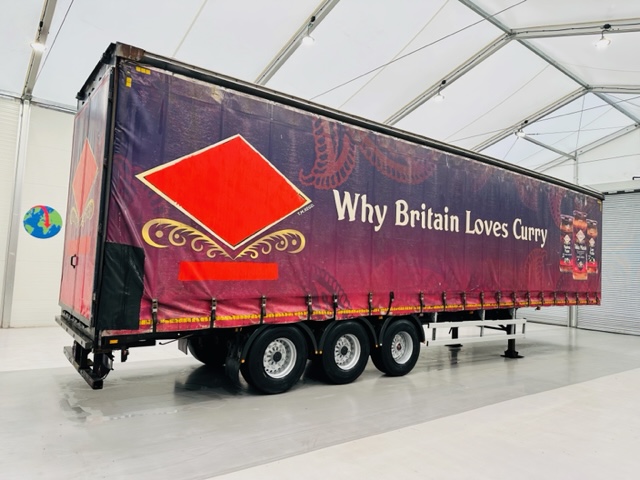 Don Bur Tri Axle 4.80m Curtainsider Trailer