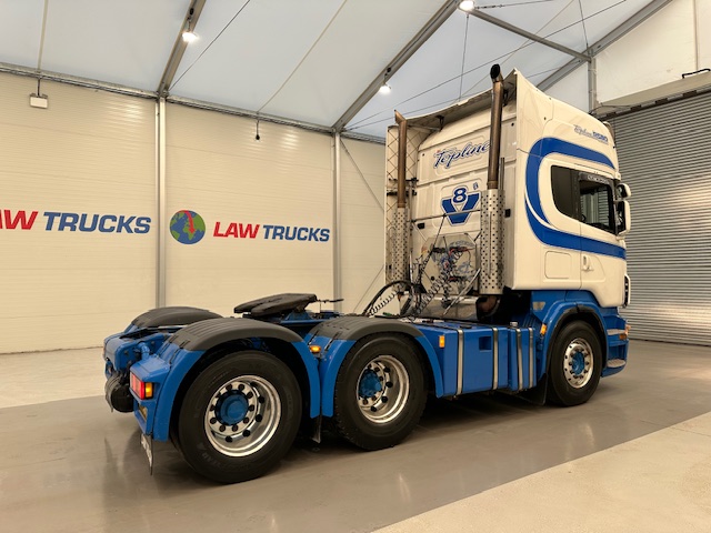 Scania R580 6×2 10 Tyre Rear Lift Tractor Unit PTO