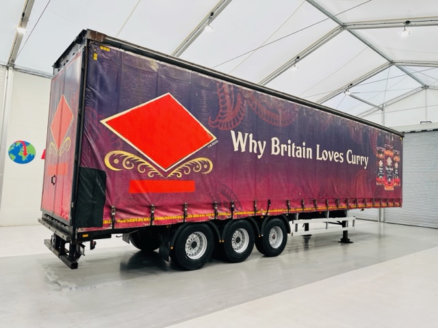 Don Bur Tri Axle 4.80m Curtainsider Trailer