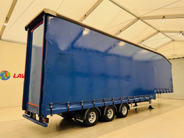 SDC Tri Axle 4.88m Double Deck Curtainsider Trailer