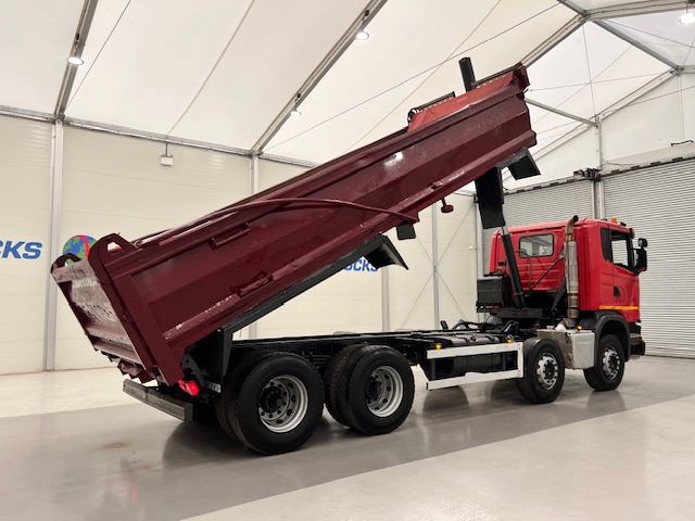 Scania G410 8×4 Rest Cab Steel Tipper