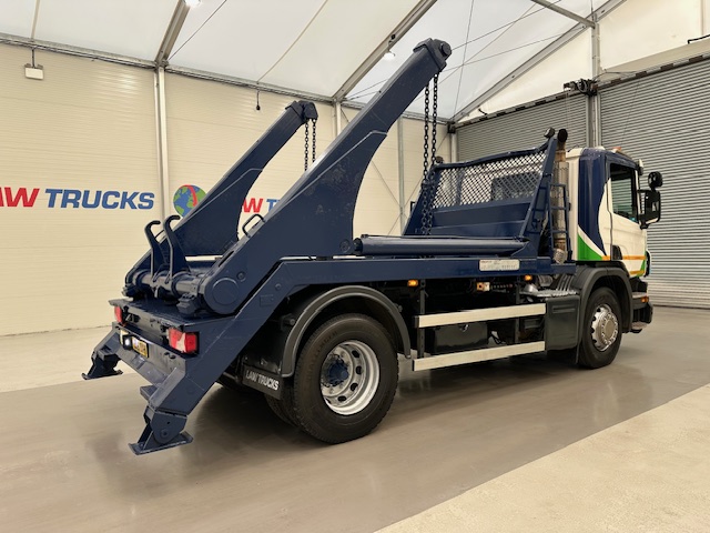 Scania P250 4×2 Day Cab Skip Loader