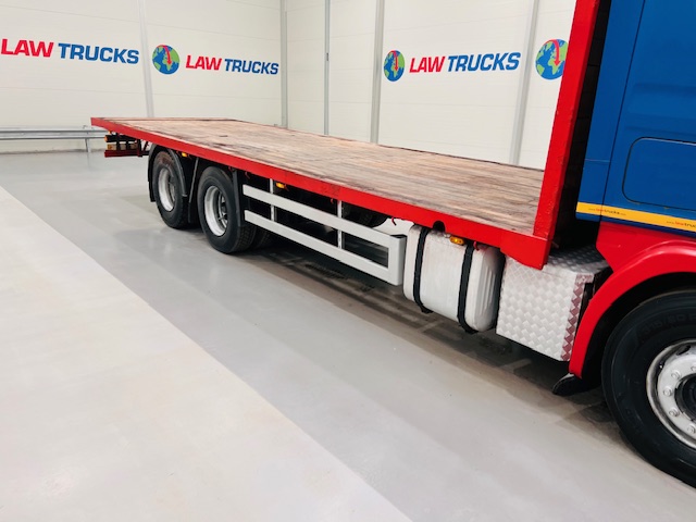 Scania 144 460 10 Tyre Sleeper Cab Flatbed