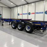 Dennison Tri Axle Sliding Skeletal Trailer BPW - thumbnail