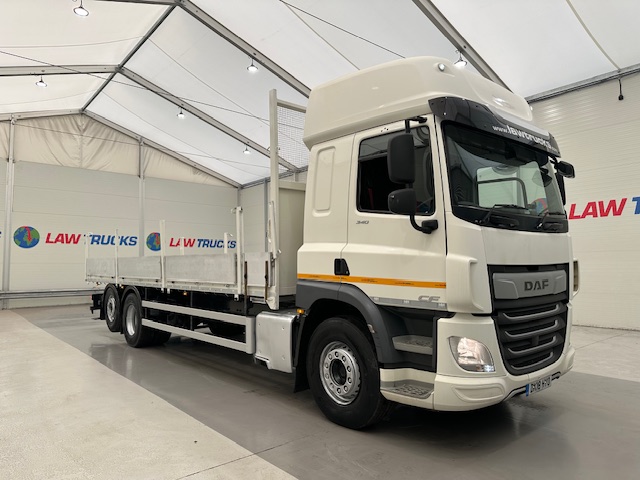 DAF CF 340 6×2 Sleeper Cab Rear Lift Dropside