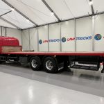 Scania P320 6×2 10 Tyre Rear Lift Flatbed - thumbnail