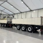 Volvo FM 450 Dropside Brick Grab Drawbar - thumbnail