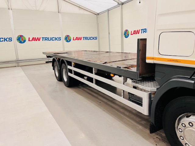 Scania R420 10 Tyre Rear Lift Flatbed