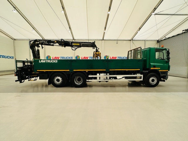 DAF CF75 310 Rear Lift Day Cab Dropside Brick Grab