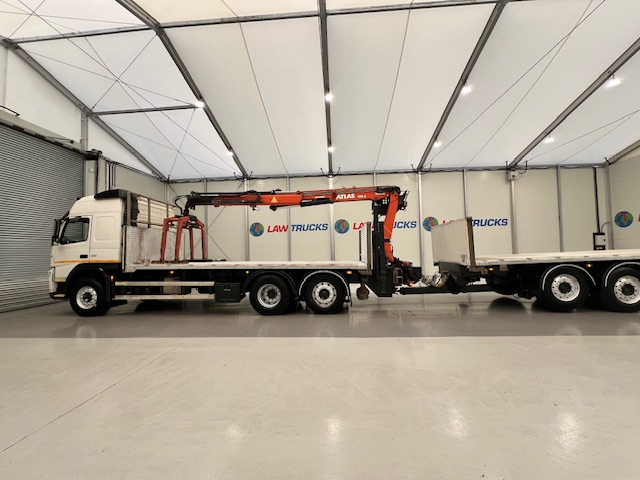 Volvo FM 450 Dropside Brick Grab Drawbar