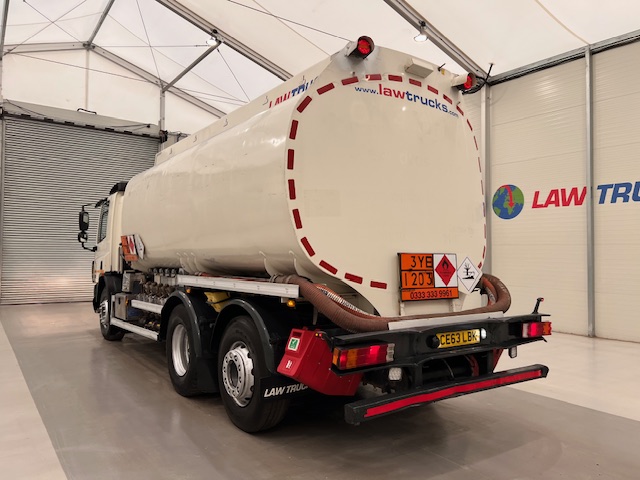 DAF CF75 360 6×2 20000 Litre Tanker